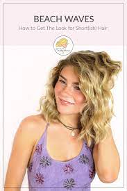 See full list on wikihow.com How To Get Beach Waves For Short Hair W Video Sand Sun Messy Buns