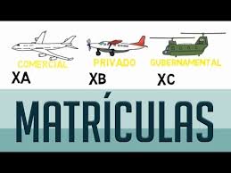 Matriculas é um verbo, presente do indicativo 2a pessoa singular de matricular Matriculas De Aviacion Mexicanas Youtube