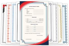 Whether you're looking for a traditional or modern cover letter. 10 Blangko Kosong Daftar Riwayat Hidup Untuk Di Tulis Tangan