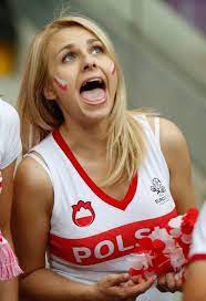 Euro 2012 Fans Of The Day Poland Vs Russia Greece Vs Czech Republic Soccer Girl Football Girls Hot Football Fans