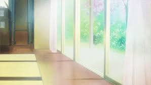 Farm full of cherry blossom (anime background). Pecintaanime11 Anime Bedroom Background Morning