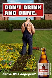 Überall sah man lustige gesichter. Lustige Kreative Bierwerbung