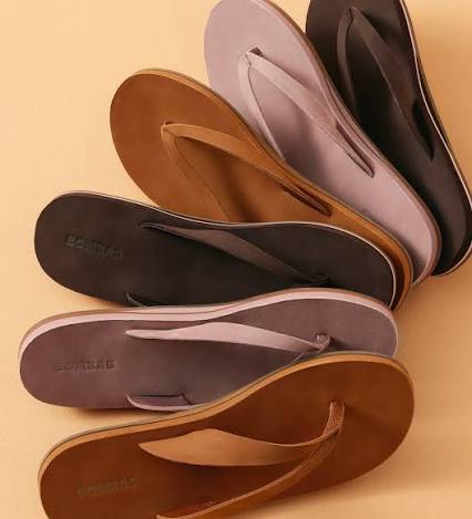 Women's Sunrise Leather Flip Flop - Bombas