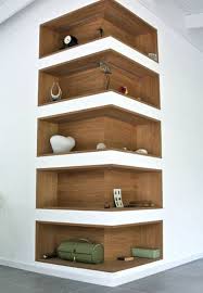 Wythe Corner House Contemporary Interior Of A House With Unique Exterior Landscapes Corner Shelf Design Home Diy Diy Corner Shelf