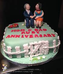 Ruby 40th wedding anniversary party supplies — 40th anniversary ideas. Coolest 40th Wedding Anniversary Cake