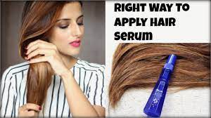 Hair serum reflects light thus making the hair shinier and smoother. Haircare Tips Right Way To Apply Hair Serum To Moisturize Protect Hair Before Heat Styling Youtube