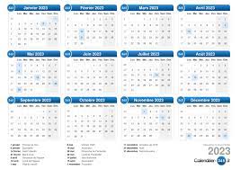 Calendrier Excel 2023 Mensuel Calendrier 2023