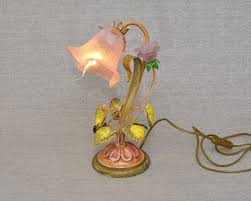 Pin On Italian Floral Tole Lamps And Lighting