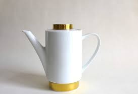 Vintage Melitta Coffee Pot 1960s Gold Decor Etsy Vintage Coffee Pot Coffee Pot Gold Decor