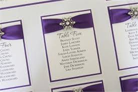 Seating Chart But In Light Purple Color Wedding Table