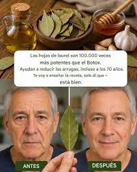 Las hojas de laurel son 100.000 veces más potentes que el bótox. Eliminan  las arrugas, incluso a los 70 años. Deja un "OK" para ver la receta en el  primer comentario.