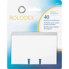 Get the best deal for rolodex rolodex & business card files from the largest online selection at ebay.com. Rolodex Business Card File Refill Sleeves
