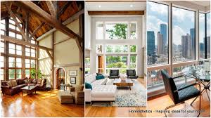Choose the window that also suitable for the rustic style to match it. Fascinating Floor To Ceiling Windows Interiors Homesthetics Inspiring Ideas For Your Home