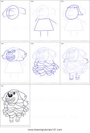 How To Draw Pietro From Animal Crossing Printable Drawing Sheet By Drawingtutorials101 Com Animal Crossing Drawing Sheet Drawings