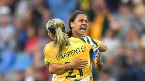 Samantha may kerr is an australian football player who plays for chelsea in the english fa women's super league. Women S World Cup 2019 Matildas Vs Brazil Sam Kerr Interview Miracle Of Montpellier