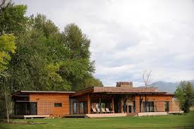 Contemporary Prefab Home Montana Modern Prefab Modular Homes Prefab Homes Prefab Modular Homes Modular Homes