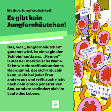 Wenn die erste periodenblutung einsetzt, ist der scheideneingang mit dem jungfernhäutchen durch hormonelle einflüsse weich und dehnbar genug, um einen tampon unproblematisch einführen zu können. Deutschlandfunk Nova Ein Hautchen Am Ausgang Der Vagina Das Beim Ersten Sex Durchstossen Wird Das Ist Volliger Quatsch Das So Genannte Jungfernhautchen Ist In Wahrheit Ein Kranz Facebook