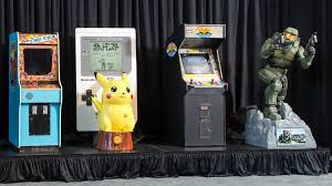 Donkey kong arcade cabinet machine artwork graphics vinyl, arcade cabinet graphics artwork stickers decals. Donkey Kong And Pokemon Join Gaming Hall Of Fame Bbc News