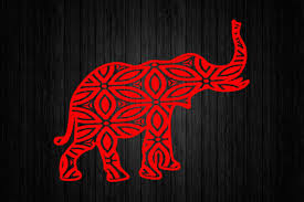 Download 3d Elephant Svg Free Svg Cut Files Create Your Diy Projects Using Your Cricut Explore Silhouette And More The Free Cut Files Include Svg Dxf Eps And Png Files