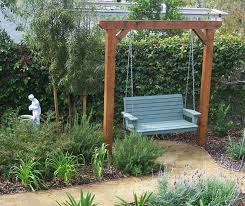 Great Garden Swing Ideas To Ensure A Gregarious Time For All Bored Art Garden Swing Garden Swing Seat Backyard Swings