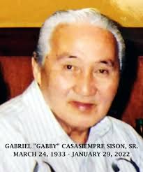 Gabriel Sison Obituary
