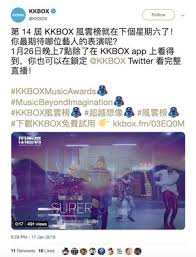 Kkbox Music Awards 2019 Gets Live Stream On Twitter For The