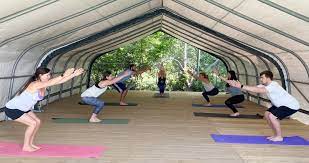 Welcome to astanga yoga ottawa. Rideau Sports Centre Opens Ottawa S Largest Outdoor Yoga Studio Fitness Centre Ottawasportspages Ca