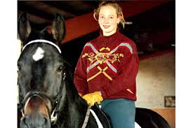 I started making covers that velcro on to cover the slits on the flaps shown in photos but my machine broke after the first one. Dressage The Horse Magazine Page 26
