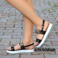 Sik Sandalet Sandals Sandalet Kadin Ayakkabi Topuklu Moda Ayakkabilar