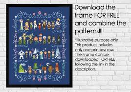 You've come to the right place! Frozen Epic Storybook Princesses Digital Cross Stitch Pattern