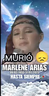 MARLENE ARÍAS MURIÓ 😭 FUÉ UNA EXCELENTE CANTANTE VENEZOLANA CUYA CARRERA  FLORECIÓ EN LOS 80' LLEGANDO A SER PARTE DE NUESTRA INFANCIA 😭 ¿ RECUERDAS  LA TV NOVELA QUE TENÍA ESTÁ CANCIÓN? ...