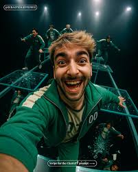 I'm in squid games and you can be too!!!! Comment "prompt" to create your  very own squid game images in ChatGPT 🔥 #squidgameedit #chatgptprompts  #chatgpt #squidgamenetflix #ai #aigeneratedart #aiprompts #aiartstyle  #photoedit #aiphotos #