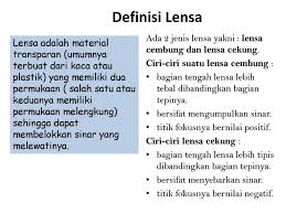 Reffika lisma (410013051) geologi 01. Lensa Dan Peralatan Optik Ppt Download