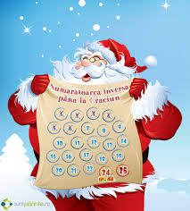 Numarati cumva zilele pana la craciun? Fisa Printabila Numaratoarea Inversa Pana La Craciun Suntparinte Ro