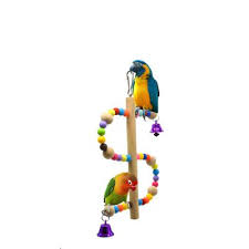 Small And Medium Sized Parrot Swing Frame Round Swing Parrot Toy Climbing Toy Bird Cage Accessories Platform Toy Bird Toys Parrot Toys Bird Cage Accessories