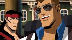 In mk4, cage is even set to star in mortal kombat: Joel Mchale S Johnny Cage Meets The Team In First Mortal Kombat Legends Scorpion S Revenge Clip Gameplay Mechanix