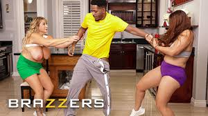 BRAZZERS - MILFs Miss Raquel And Melony Melons Go Cock Hunting And Share A  Big One In A Threesome