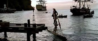 Pirates of the Caribbean: The Curse of the Black Pearl at Wallilabou Bay,  Saint Vincent - filming location