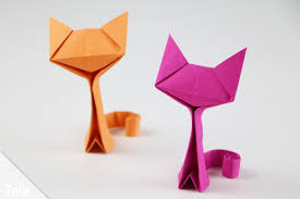 Die katze aus wolle ist wirklich süß! Origami Katze Basteln Anleitung Zum Falten Aus Papier Geldschein Talu De