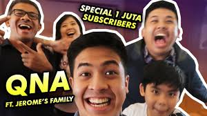 Liputan6.com, jakarta jerome polin sijabat adalah youtuber berparas tampan yang kini sedang hits di kalangan anak muda. Papa Mama Bangga Gak Sama Jerome Q A Special 1 Juta Subscribers Youtube
