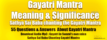 Gayatri Mantra Explained By Sathya Sai Baba Gayatri Mp3 Download Sathya Sai Baba Chanting Gayatri Sathya Sai Baba Sai Baba Gayatri Mantra