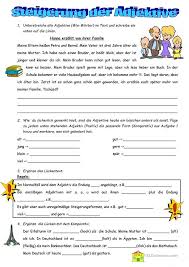 Steigerung Der Adjektive Nur Komparativ Adjektive Adjektive Grundschule Adjektive Deutsch
