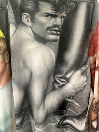 Tom of Finland Mesh Top Size L redherring S MOPES EFFENBERGER LONTURE  CONBERGER HNMA cou C трт FINLAND AN recteret זסד OFFINLAND FINL