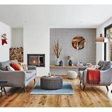 Get A Retro Scandi Look On A Budget Ideal Home Retro Living Rooms Scandi Living Room Living Room Designs