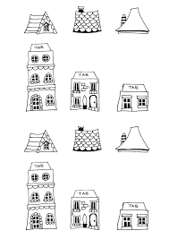 Printable Foldable Birthday Card Template Free Printable House Templates Papercraft Inspirations New Home Cards Moving House Card House Of Cards