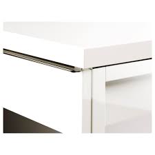 Besta Burs Schreibtisch Hochglanz Weiss 120x40 Cm Ikea Osterreich High Gloss White High Gloss White Desk Diy Modern Furniture