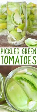 Loved These So Easy And No Boiling Yay Easy Pickled Green Tomatoes How To Pickle Green Tomato Pickled Green Tomatoes Green Tomato Recipes Tomato Recipes