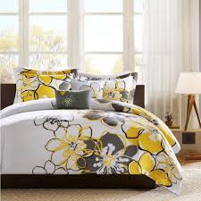 This upcycled frame set was made from mostly vintage frames. Mi Zone Skylar 4 Piece Yellow Grey Full Queen Comforter Set Mz10 075 The Home Depot
