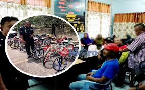Basikal lajak paling cantik di malaysia #2. Polis Sekolahkan Ibu Bapa Budak Basikal Lajak