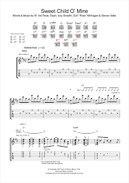 A c d where do we go now? Guns N Roses Sweet Child O Mine Sheet Music Pdf Notes Chords Pop Score Bass Guitar Tab Download Printable Sku 87163